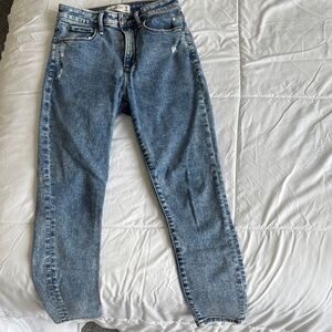 Abercrombie & Fitch Light Blue Straight Leg Jeans
